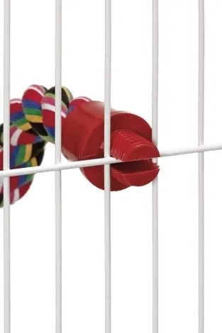 Flamingo Twister Perch Cotton Bird Bar - Large
